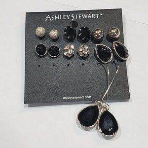 Ashley Stewart Set of 13 Earrings